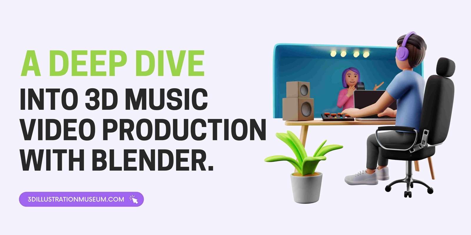 A Deep Dive into 3D Music Video Production with Blender.